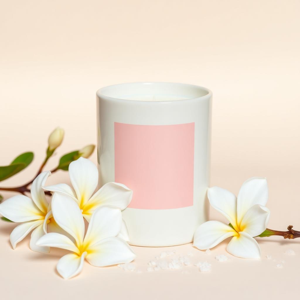 Ocean Bloom candle
